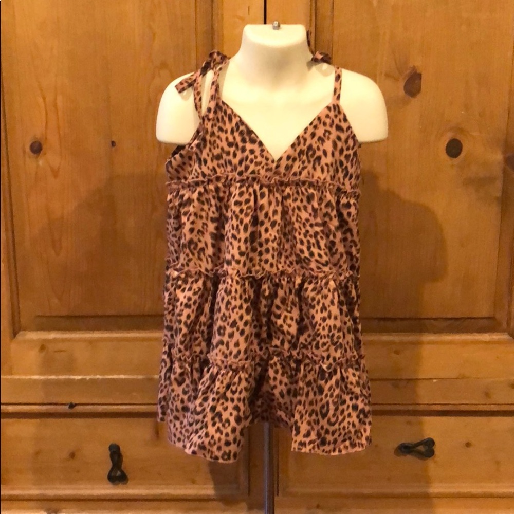 Leopard print dress